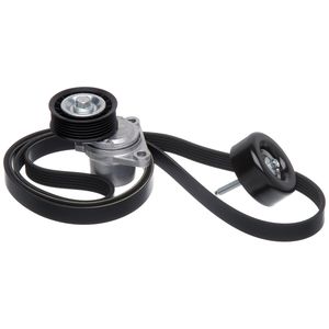 Gates Complete Serpentine Belt Drive Component Kit 90K-38408B for Ford Focus