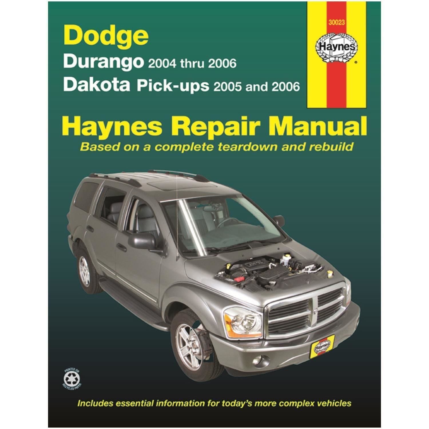 Haynes Vehicle Repair Manual 30023