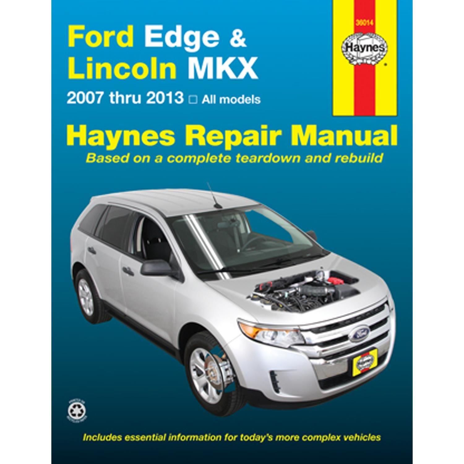 Haynes Vehicle Repair Manual 36014