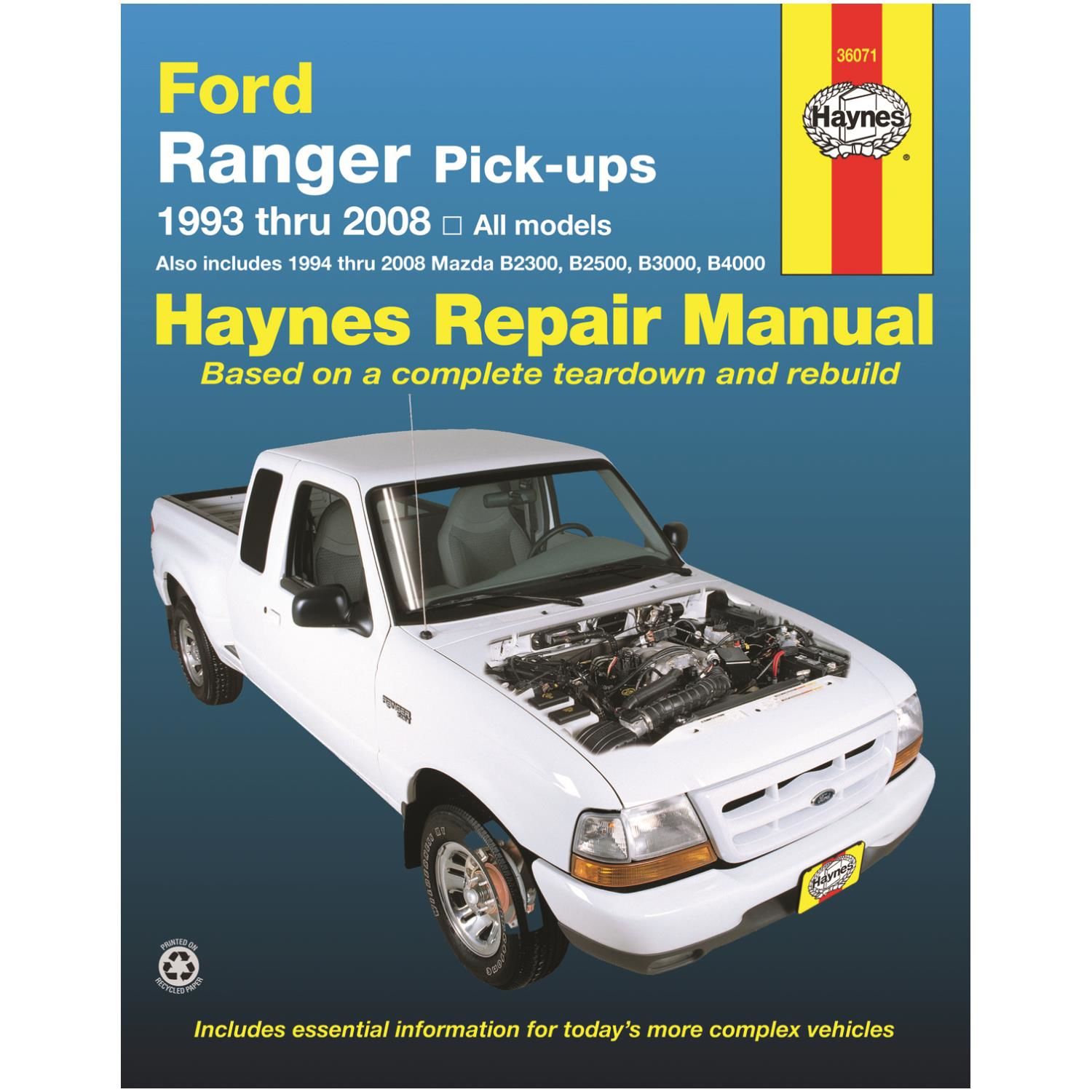 Haynes Vehicle Repair Manual 36071