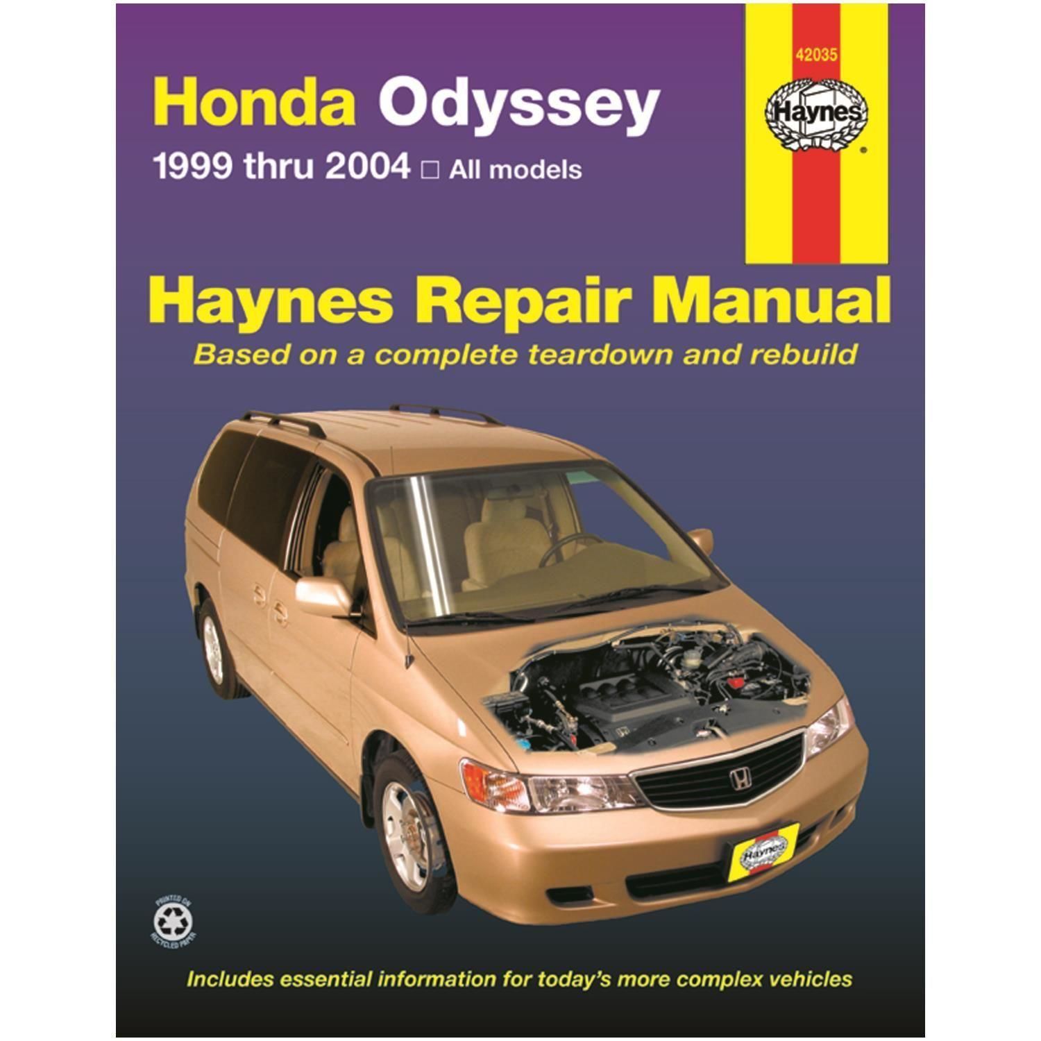 Haynes Vehicle Repair Manual 42035