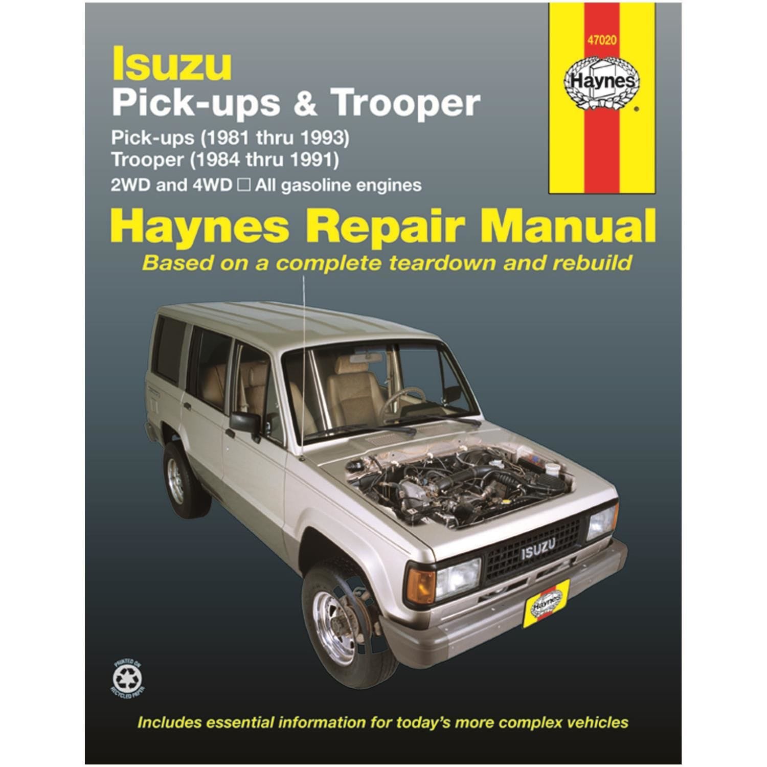 Haynes Repair Manual - Technical Book 47020