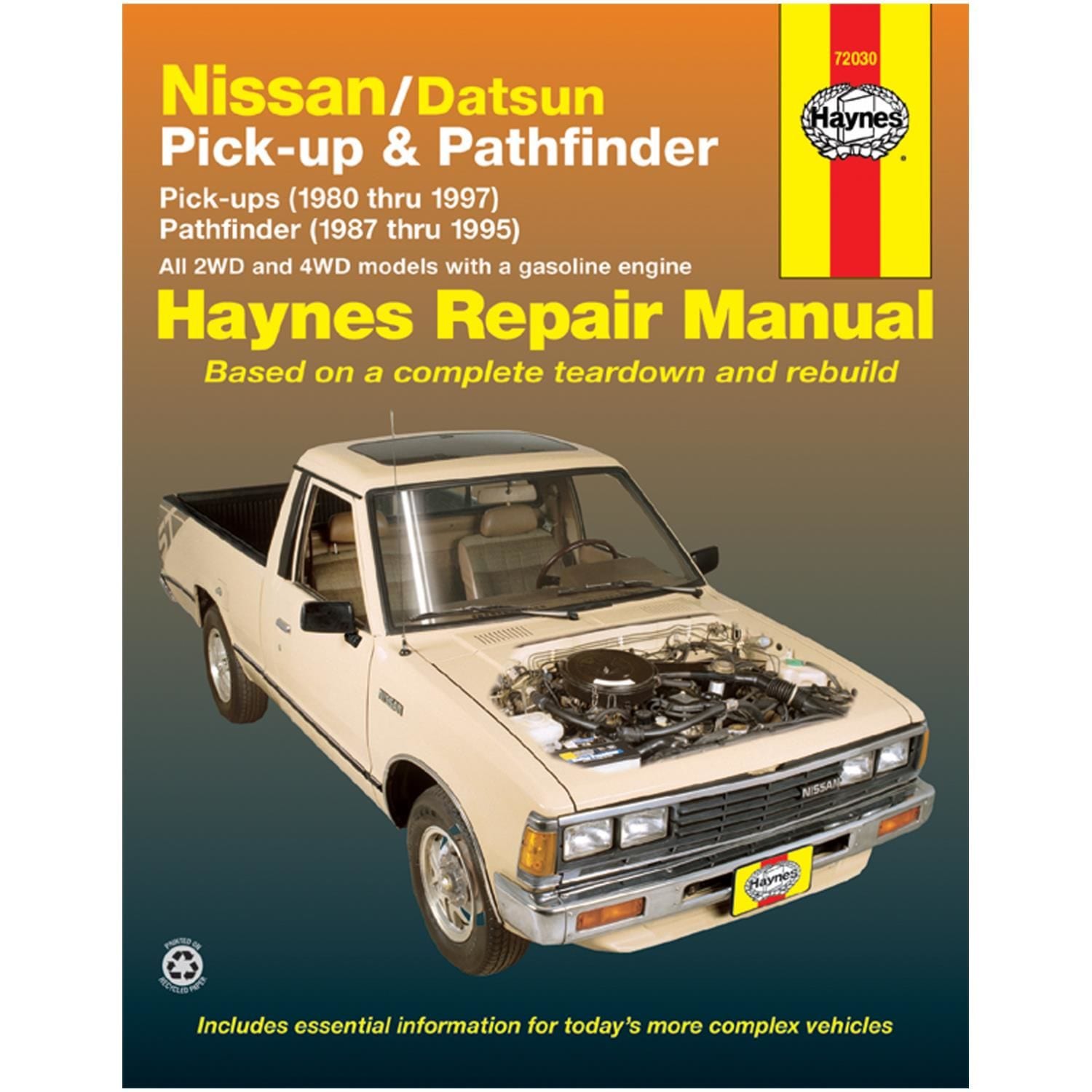 Haynes Vehicle Repair Manual 72030