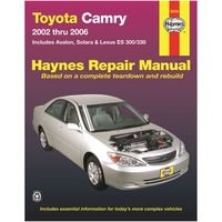 2006 toyota avalon owners manual
