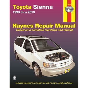 Toyota Sienna 2000-06 Timing Belt & Sprockets Repair Guide - AutoZone