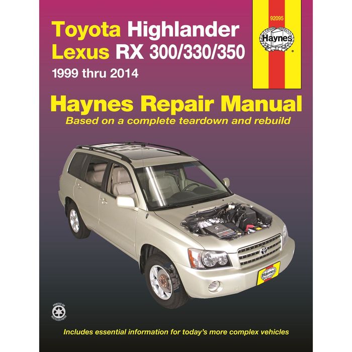 Haynes Vehicle Repair Manual 92095