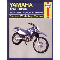 Haynes Yamaha Trail Bikes 1981-2000 Repair Manual