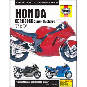 Haynes 1997-2007 Honda CBR1100XX Super Blackbird repair ...