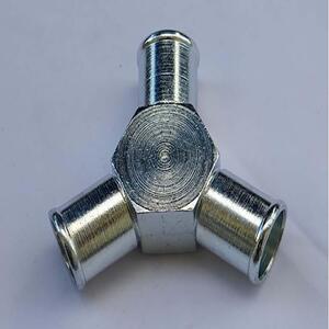 Helix Racing Products 3/4in Y-Type Plated Steel Radiator Coolant Hose ...