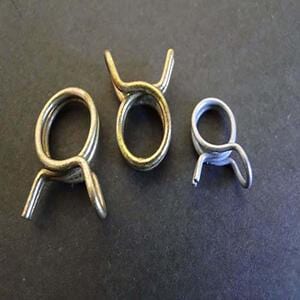 Helix Racing Products 3/8in Clamping Range Double Wire Style Zinc ...