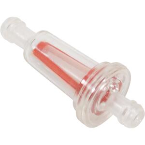 Helix Racing Products 1/4in Inlet/Outlet In-Line Red Nylon Mesh Screen ...