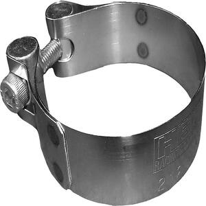 Helix Racing Products 2.63 to 2.81in Diameter Band Clamp Stainless ...