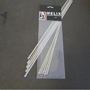 Helix Racing Products 8in Length Silver Stainless Steel Wire Tire Pack ...