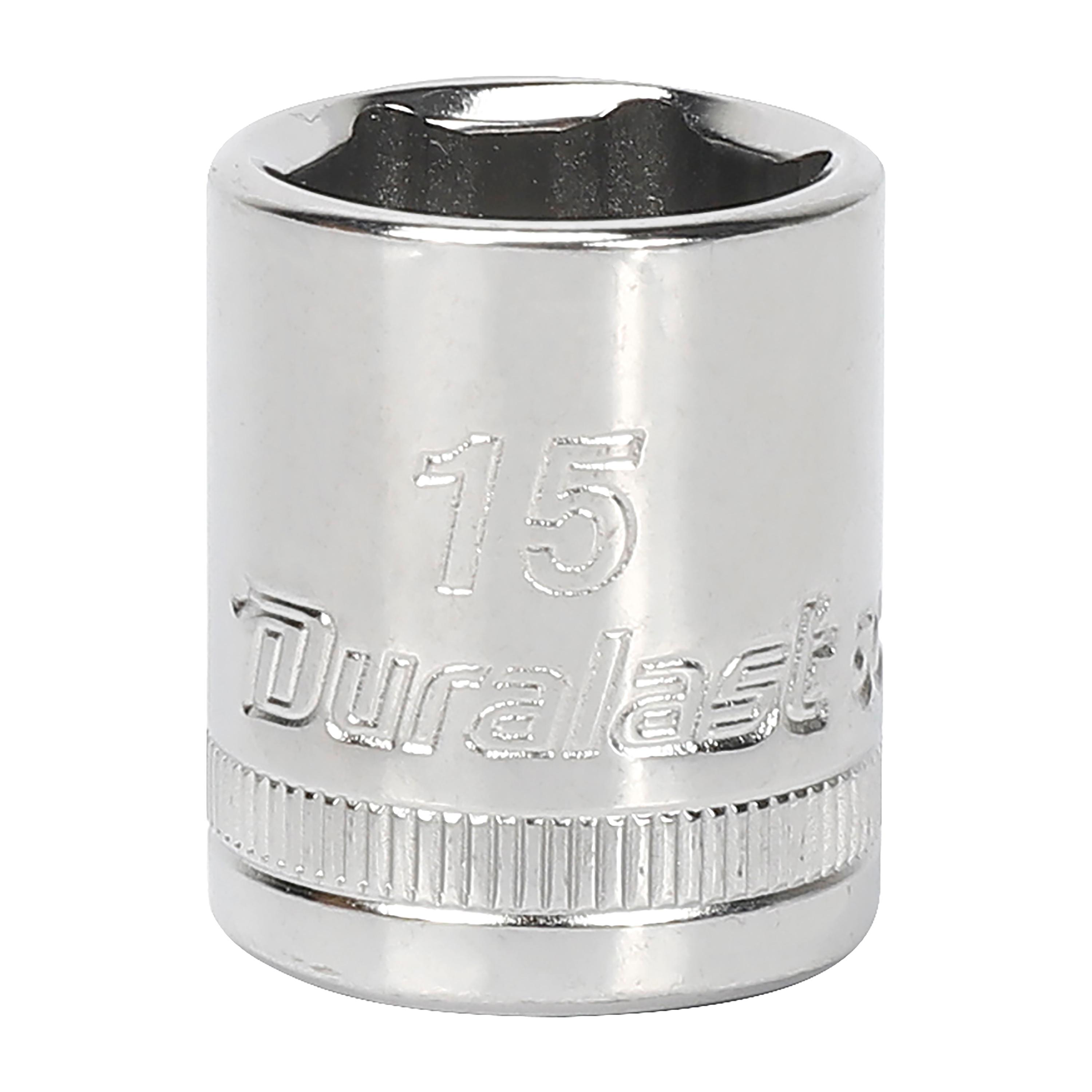 めんこ3 Duralast 1/4in Drive 15mm Socket