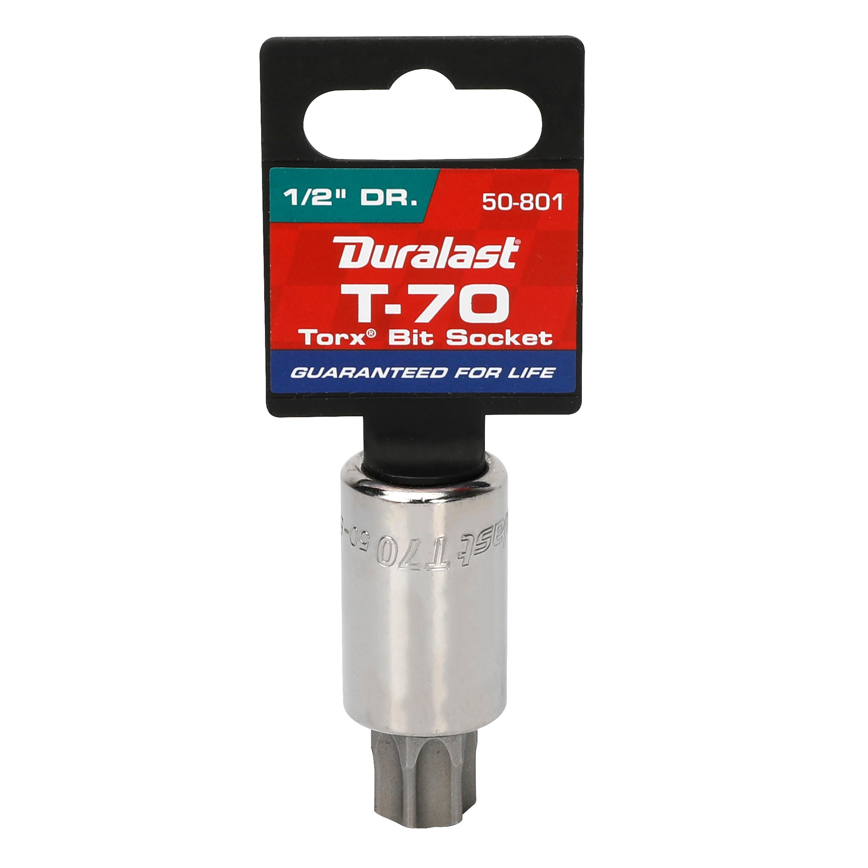 Duralast 1/2in Drive T-70 Torx Bit