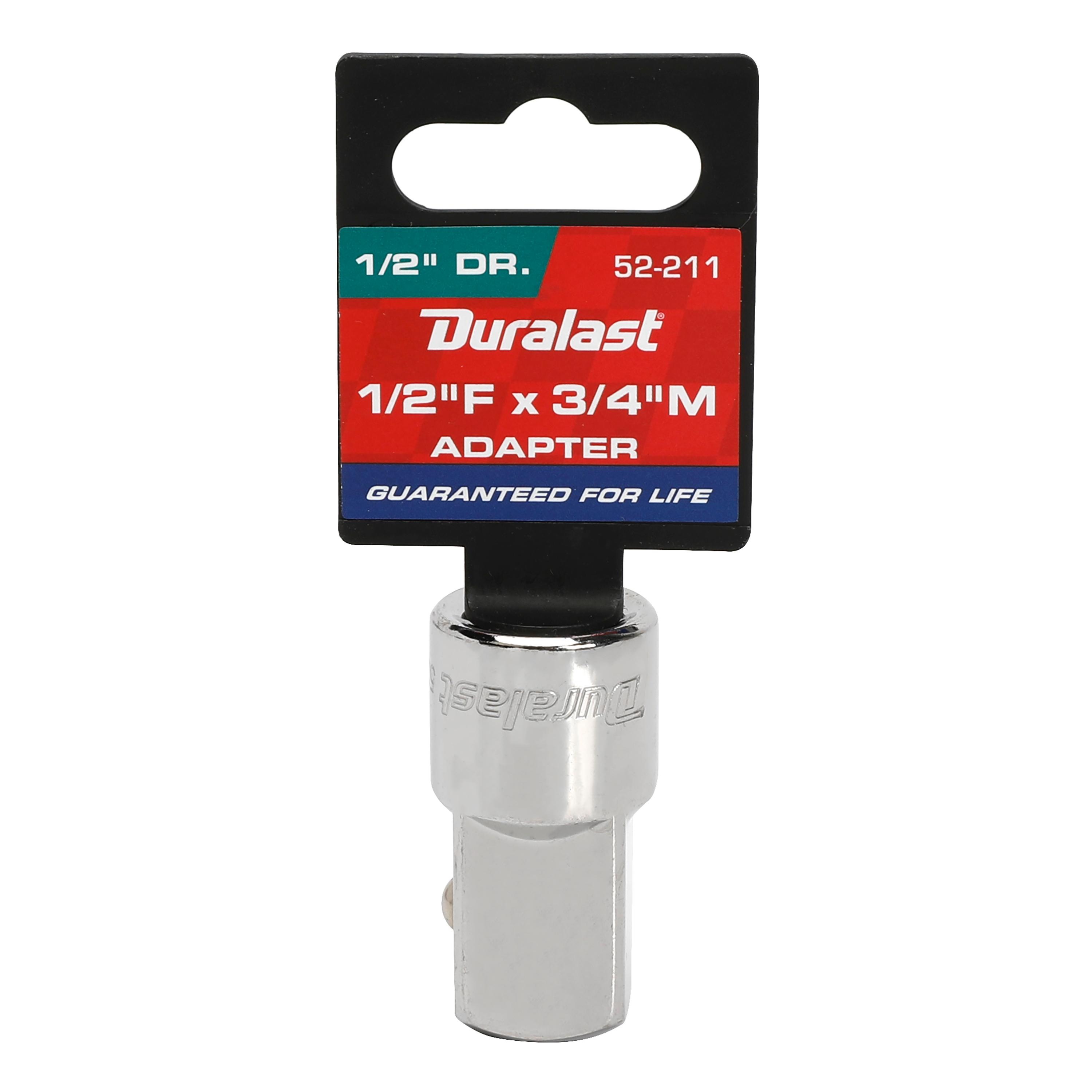 Duralast 1/2in Female x 3/4in Male Adapter