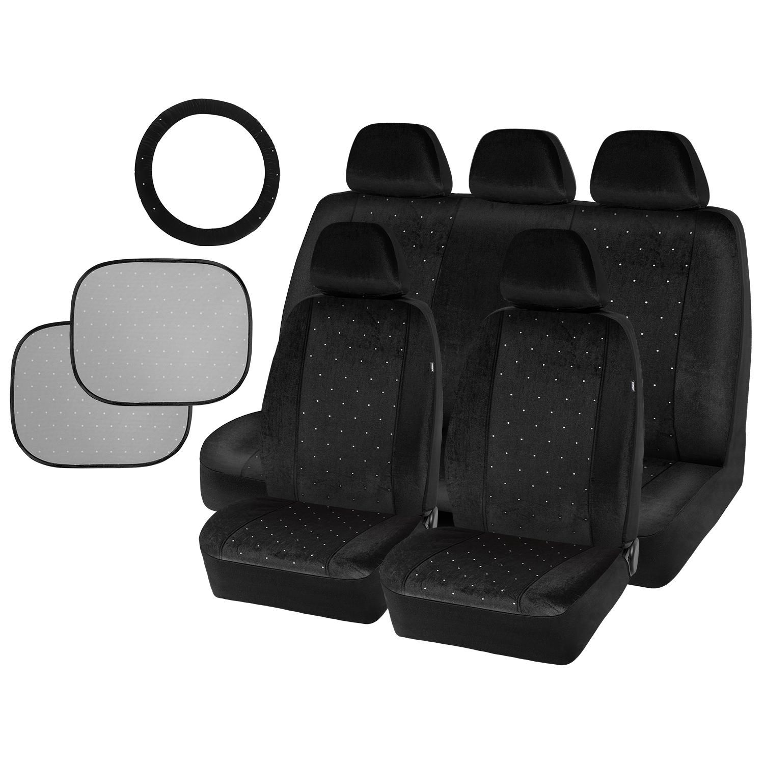 Road Comforts Diamond Seat Cover Kit 6 Piece