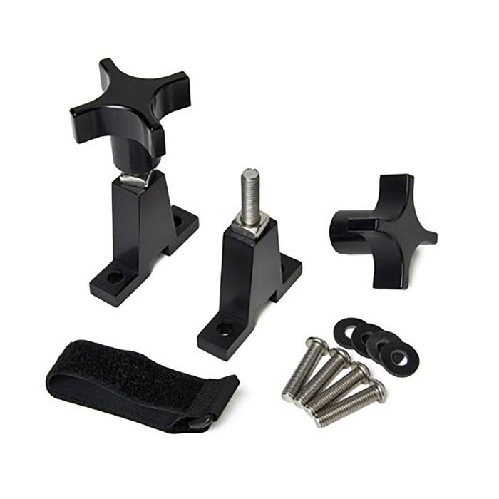 Hilift Jack Black Anodized Aluminum Hood Mount Mounts to Vehicle Hood