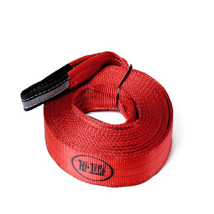 Hi-lift Jack Red 2in Width x 30ft Length 20000lbs Polyester Recovery ...