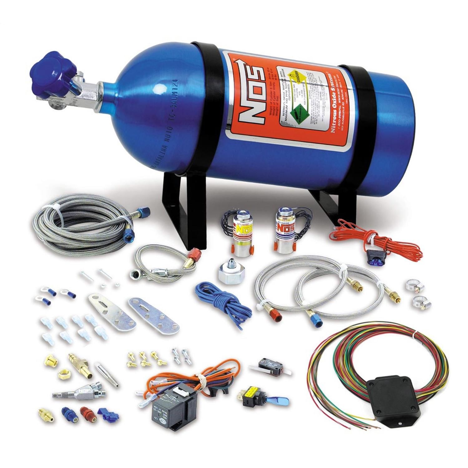 NOS/Nitrous Oxide System MultiFit DriveByWire Wet Nitrous Kit