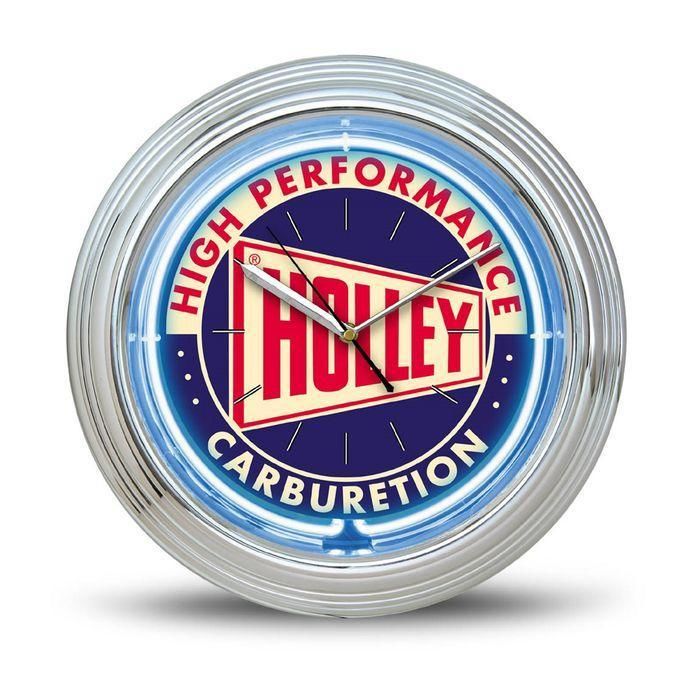 Holley Neon Clock - Blue Holley Neon Clock - Blue