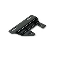Holley Black Finish Left Hand Driver Side Super Competition Alternator Bracket For GM