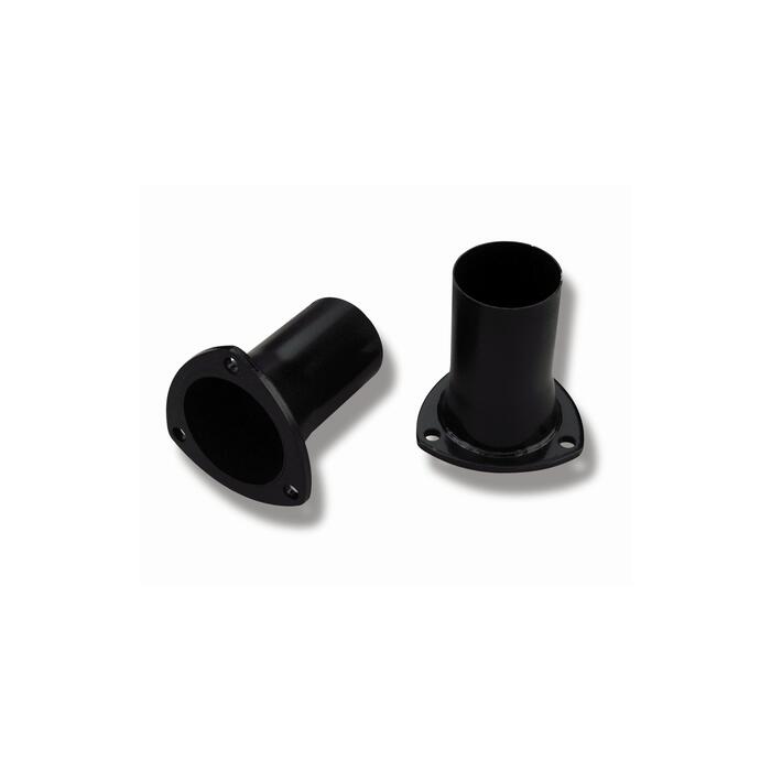 Holley 3in O.D. Collector to 3in O.D. 3 Bolt Flange Tailpipe 2 Piece