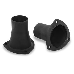 Holley 3 1/2in O.D. Collector To 2 1/2in O.D. 3 Bolt Flange Tailpipe 2 Piece