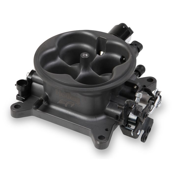 Holley MPFI Throttle Body 1000 CFM Hard Core Gray Holley MPFI Throttle Body 1000 CFM Hard Core Gray