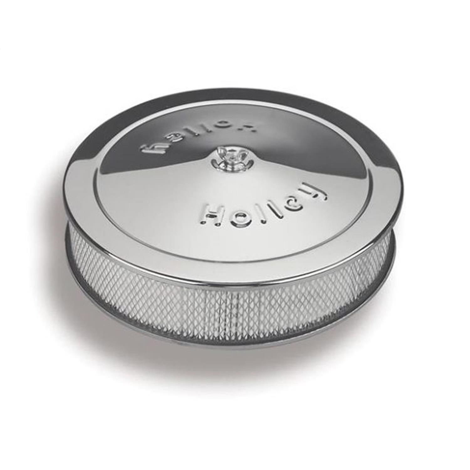 Holley Chrome 14in Round Air Cleaner