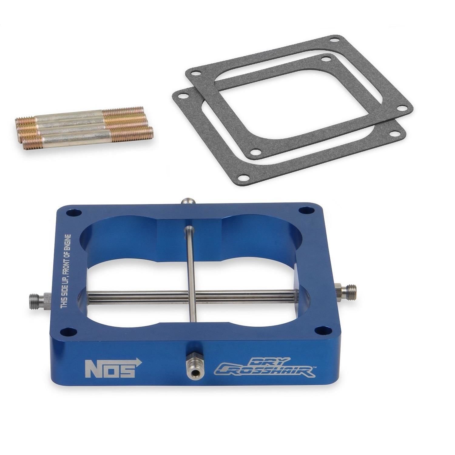 NOS/Nitrous Oxide System Dry CrossHair Plate Kit; Includes Holley 4500