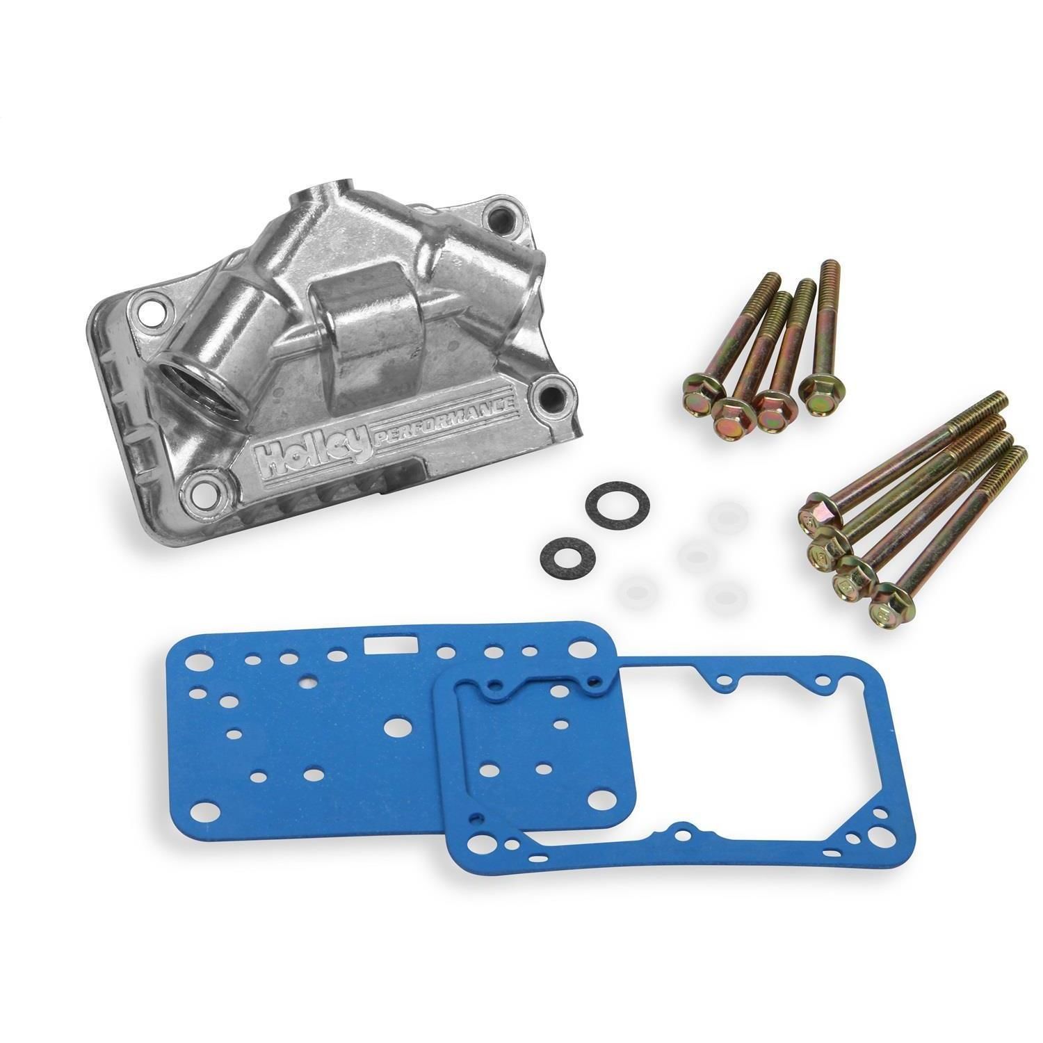Holley 134102S Shiny Replacement Fuel Bowl Kit