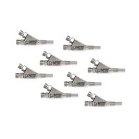 NOS/Nitrous Oxide System 1/16 NPT Thread Titanium, Ti2 2 Stage; Dry Style; 180 Degree Outlet, Fogger Nozzle 8 Pack