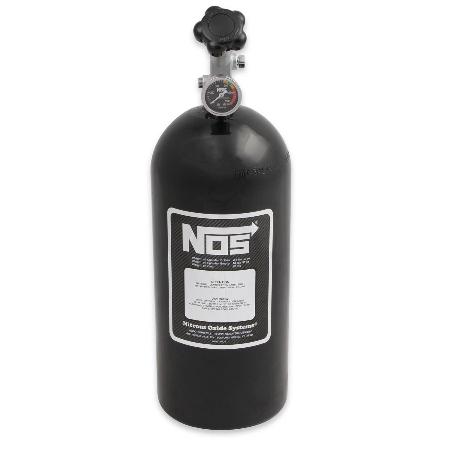 NOS/Nitrous Oxide System Black Finish 21in x 7in Super High