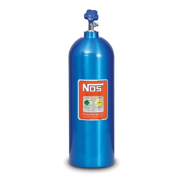 NOS/Nitrous Oxide System Electric Blue Finish 27 1/2in x 8in High Flow ...