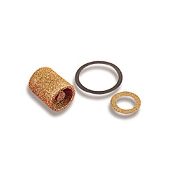 Holley Carburetor Fuel Inlet Brass Filter 2 Piece