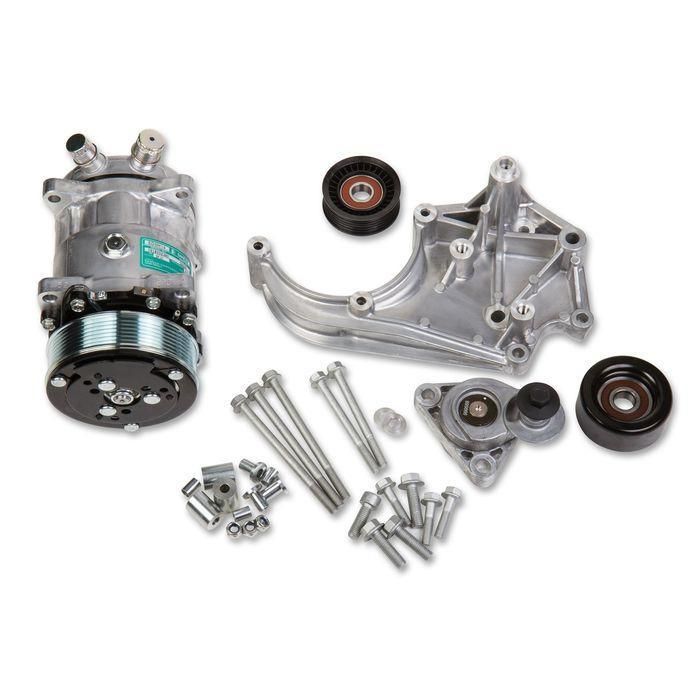 Holley GM LS A/C Accessory Drive Kit with SD508 A/C Compressor ...