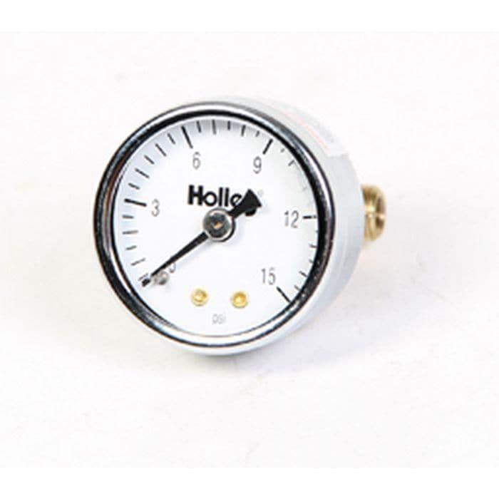Holley 0-30 Psi Fuel Pressure Gauge Holley 0-30 Psi Fuel Pressure Gauge