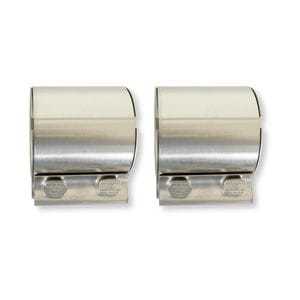 Holley 3in Stainless Steel Torca Style Exhaust Coupler 2 Pack for Acura