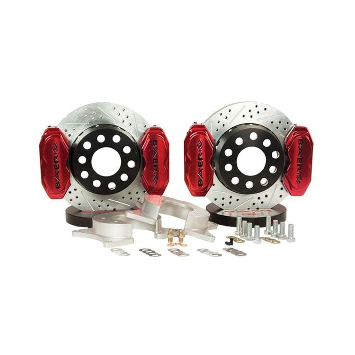 Baer Brake Systems 11in Clear SDZ SS4+ Dual Deep Stage Rear Brake Kit