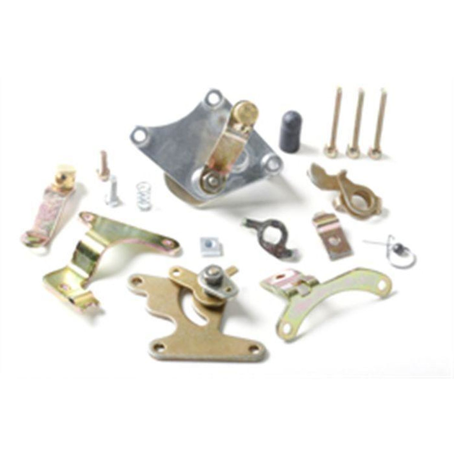 Holley Shiny finish manual choke conversion kit for Holley 2300, 4150