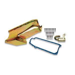 Weiand Oil Pan Kit 7 Quart Zinc Finish 58/79 Small Block for Chrysler Imperial