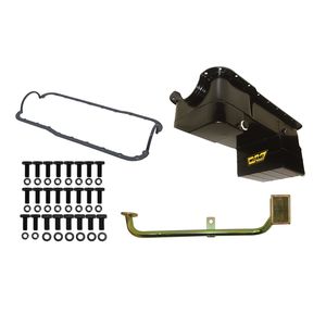 Weiand 7 Quart Black 79/93 Small Block Ford 302/5.0L Oil Pan Kit for Hyundai Sonata