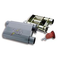 FlowTech 3in Warlock Bypass Series Performance Exhaust Muffler