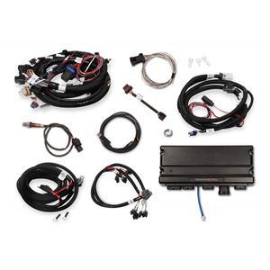 Holley EFI Terminator X Stealth Shiny 4150 Fuel Injection System for LS 24X Engine for Oldsmobile Omega