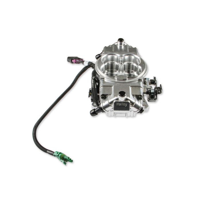 Holley EFI Terminator X Stealth Shiny Fuel Injection System for GM LS ...