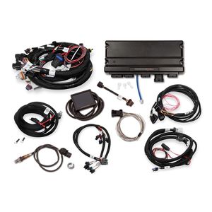 Holley EFI Terminator X Max Fuel Injection System with Plug and Play Main Harness for Oldsmobile Omega
