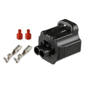 Holley EFI Black SSC 2 Cavity Idle Air Control Connector for Jeep Wrangler