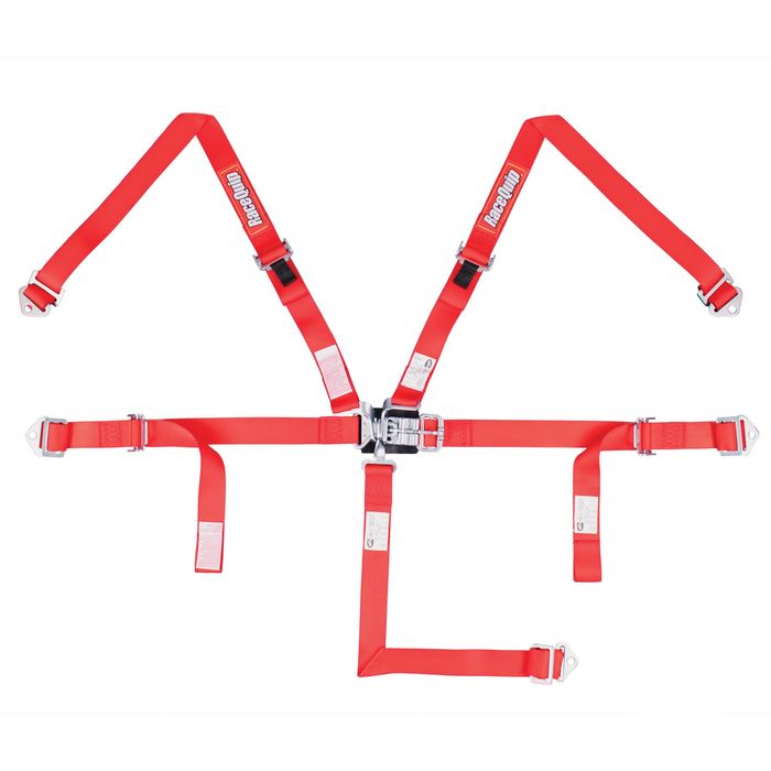RaceQuip Youth Latch and Link 5 Point Racing Harness Set