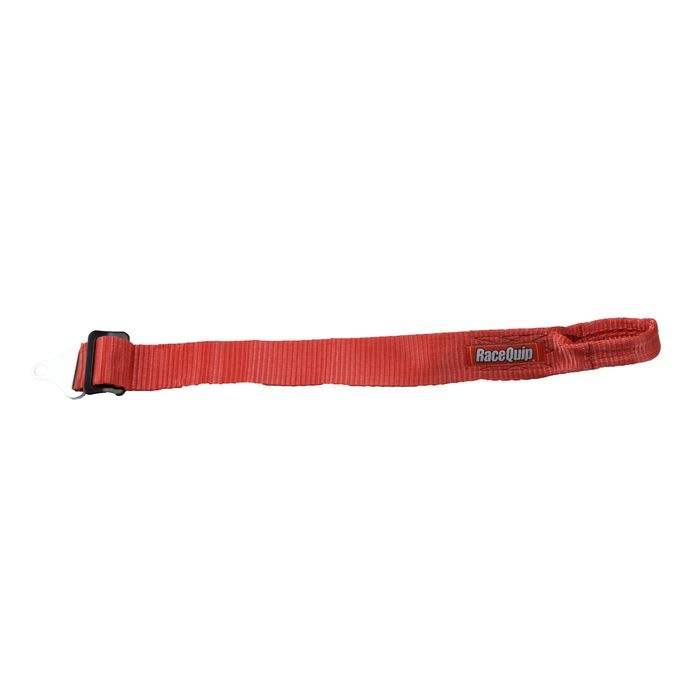 RaceQuip Racecar Tow Strap with Soft Loop Ring
